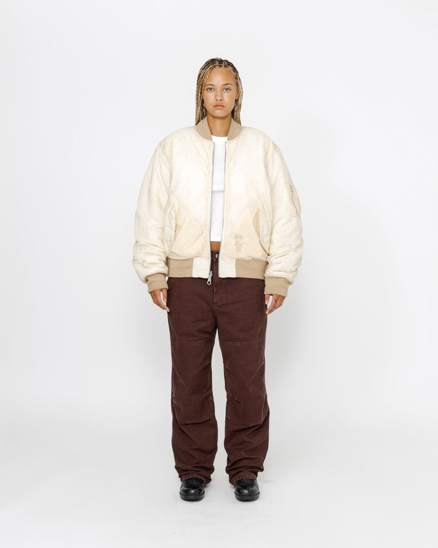 WAXED BUILT BOMBER JACKET