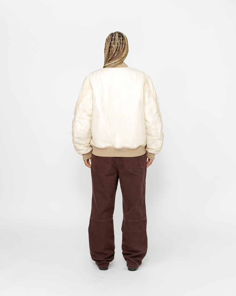 WAXED BUILT BOMBER JACKET
