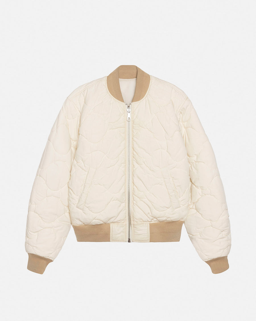 WAXED BUILT BOMBER JACKET