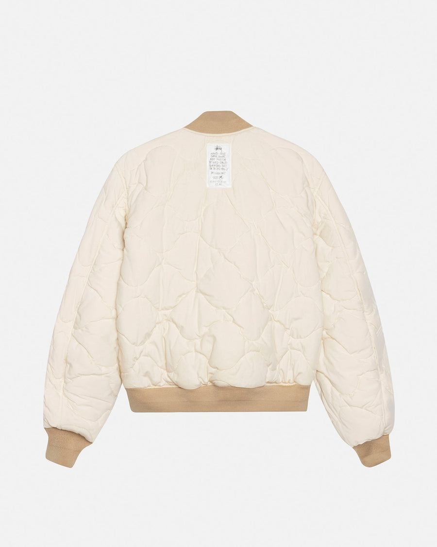 WAXED BUILT BOMBER JACKET