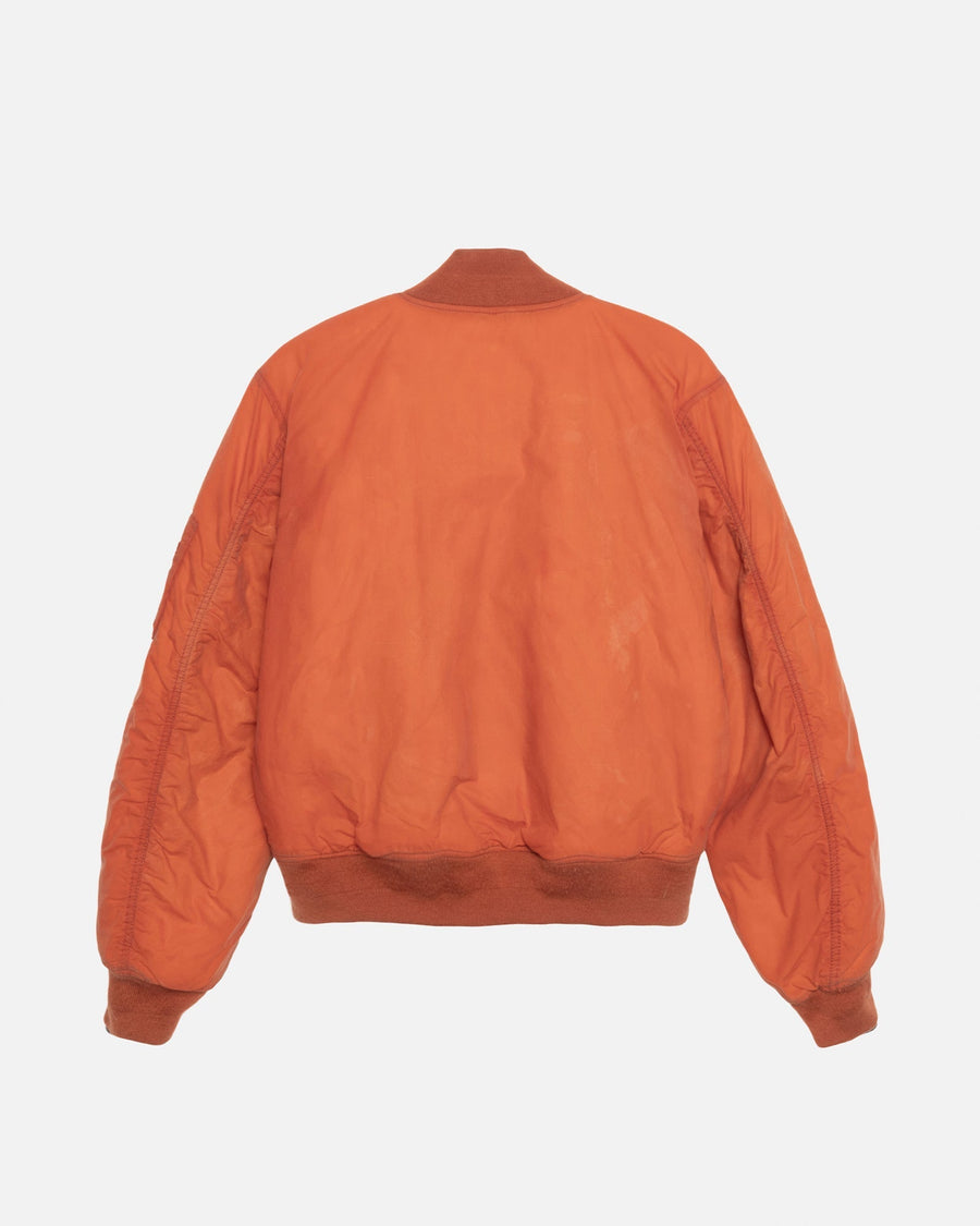 WAXED BUILT BOMBER JACKET