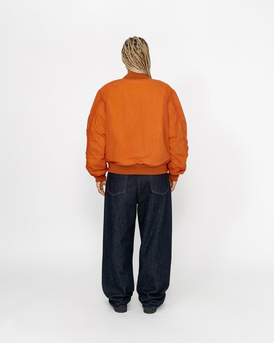 WAXED BUILT BOMBER JACKET