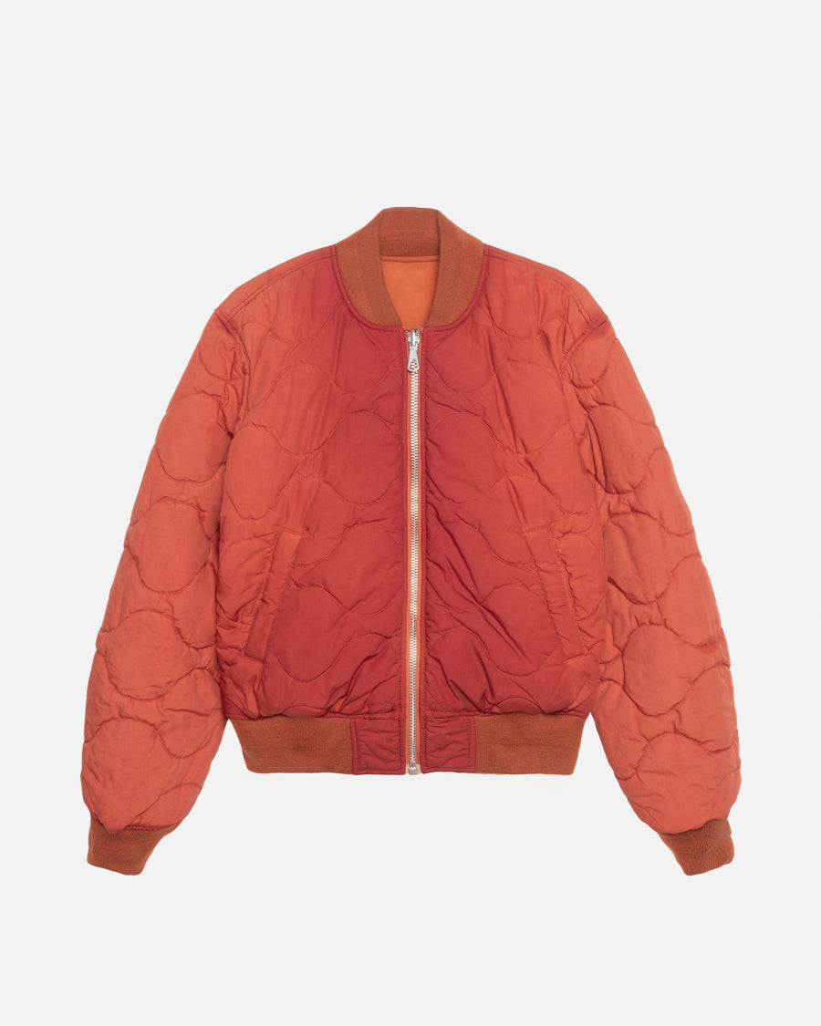 WAXED BUILT BOMBER JACKET