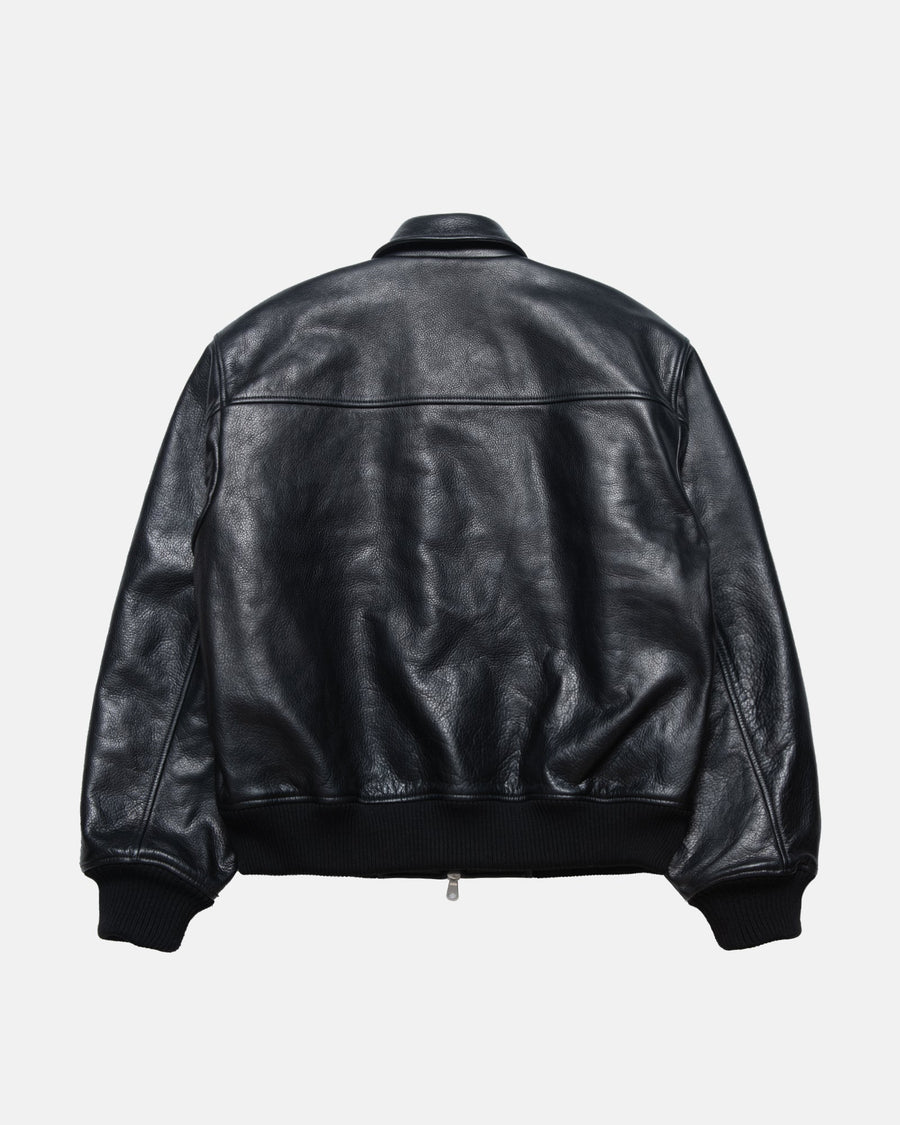 LEATHER FLIGHT JACKET
