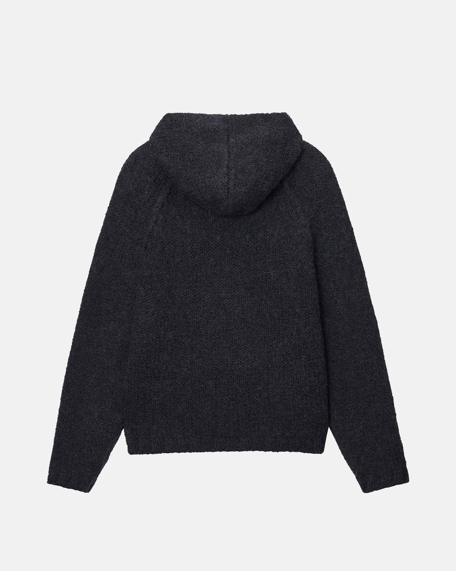 CHUNKY KNIT ZIP HOODIE