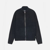 FULL ZIP BRUSHED MERINO SWEATER