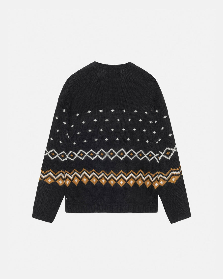 ROLL NECK FAIRISLE SWEATER