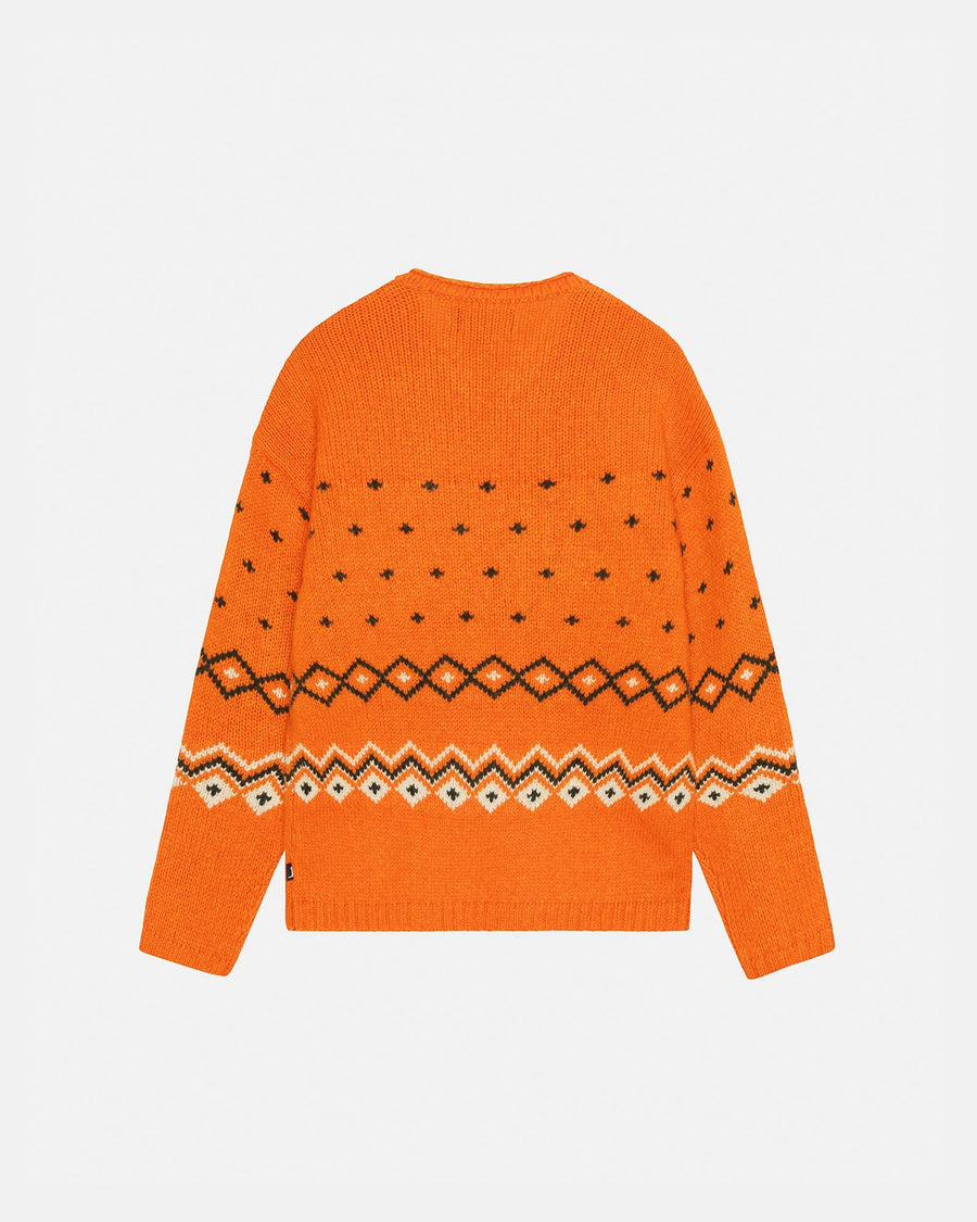 ROLL NECK FAIRISLE SWEATER