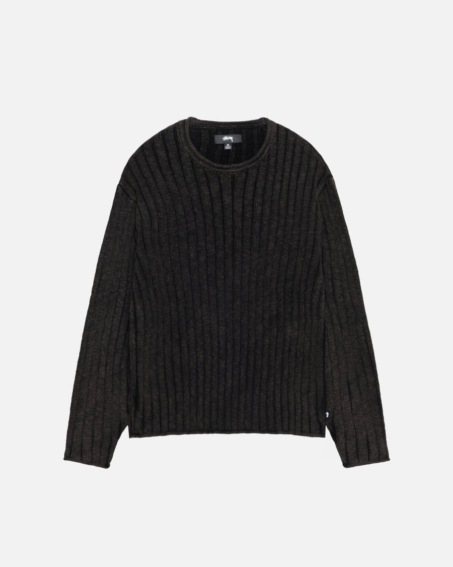 COTTON SLUB RIB CREW