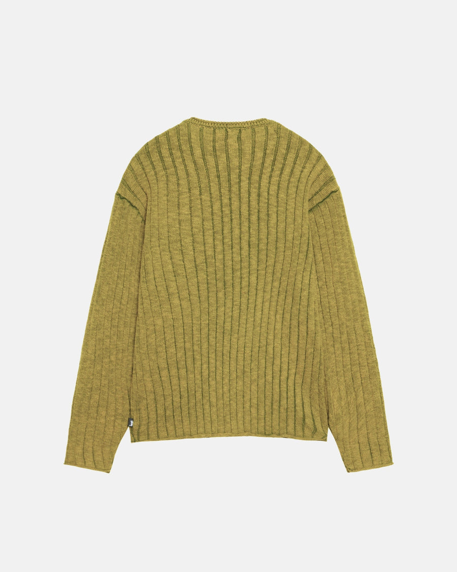 COTTON SLUB RIB CREW