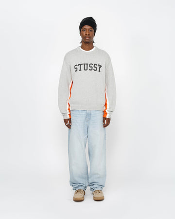 CONTRAST STRIPE CREW