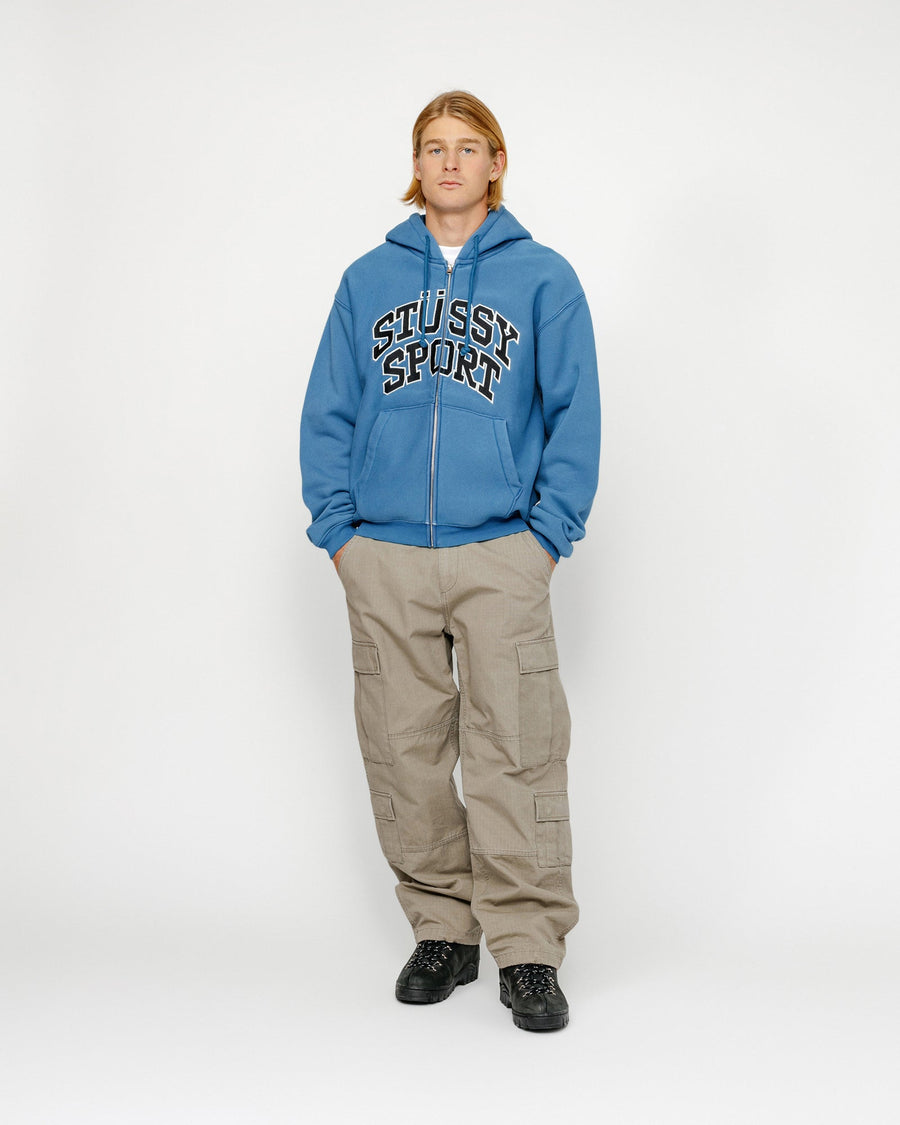STÜSSY SPORT ZIP HOODIE