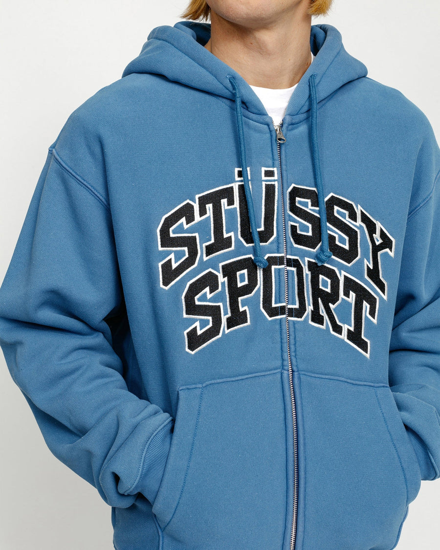 STÜSSY SPORT ZIP HOODIE