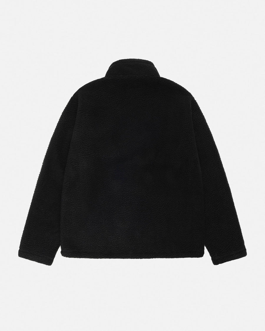 POLAR FLEECE HALF ZIP MOCK NECK