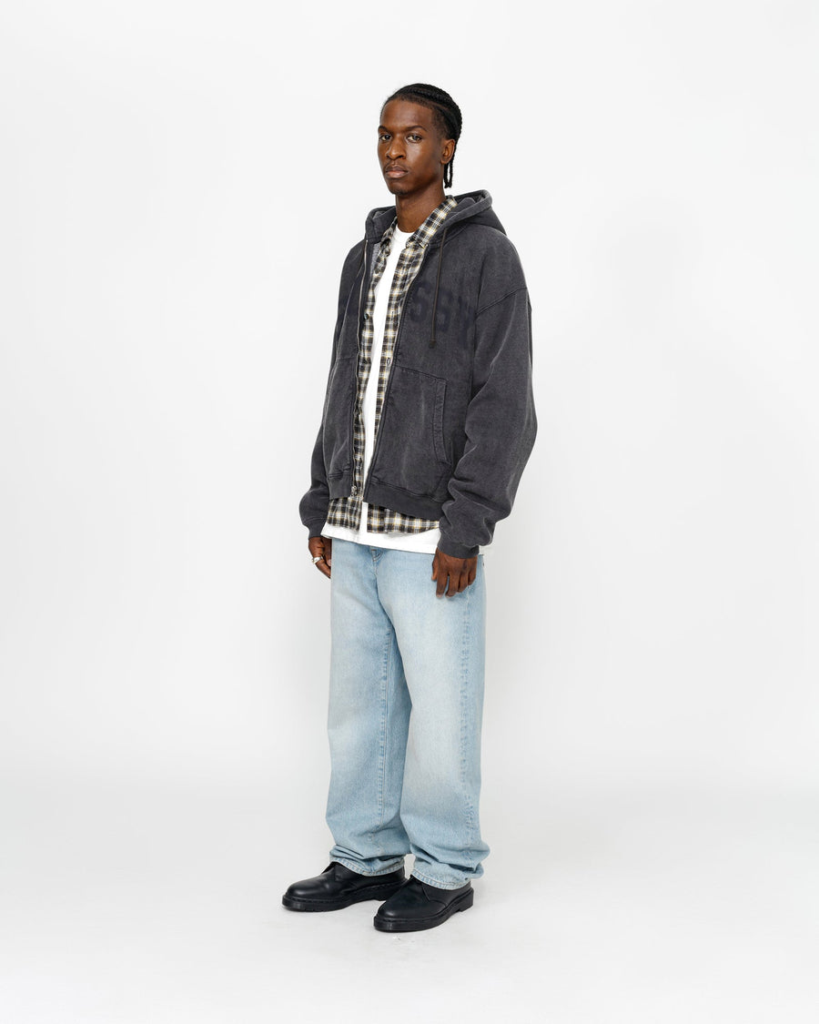 ZIP HOODIE FADED GRAPHIC