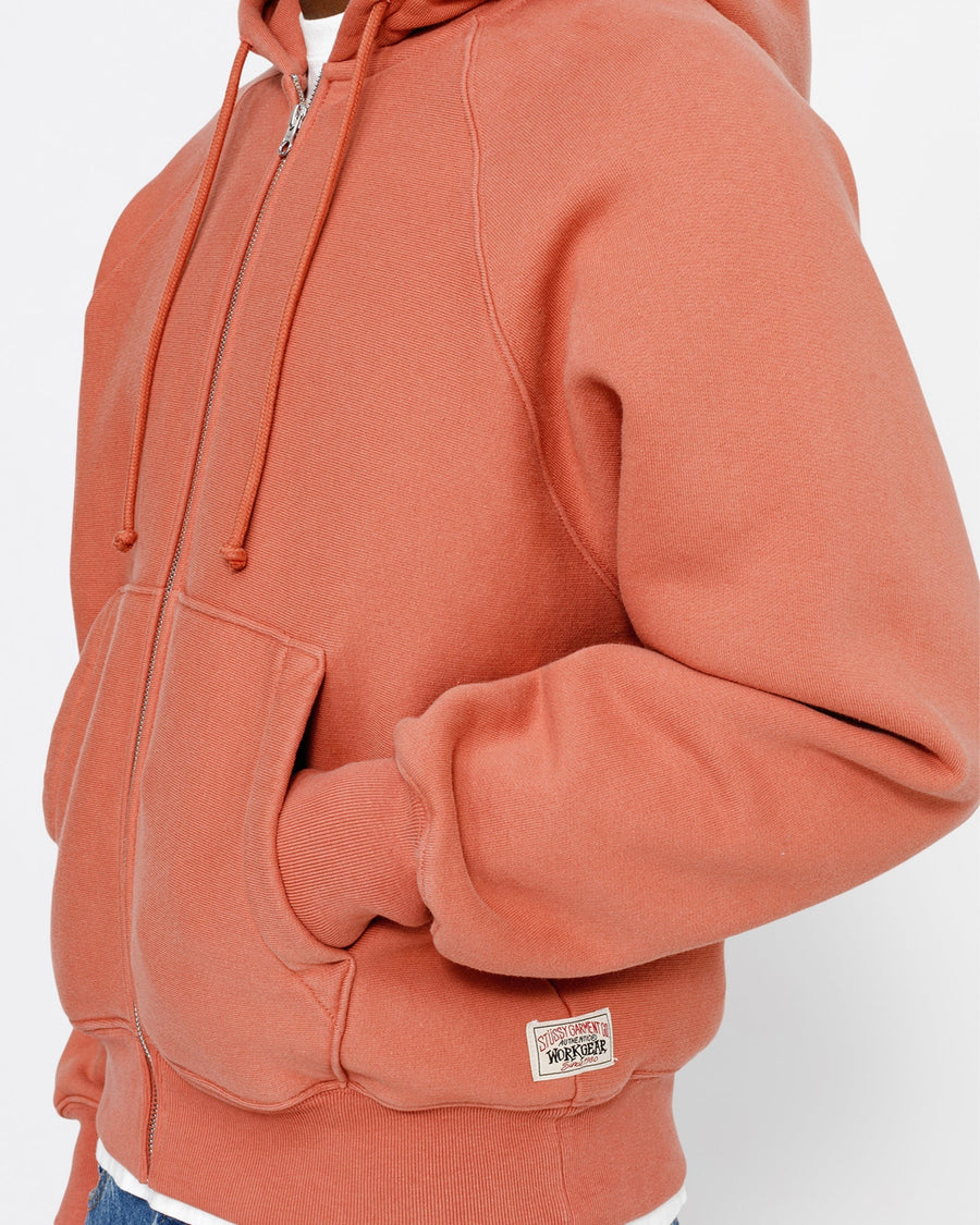 FLEECE RAGLAN ZIP HOODIE