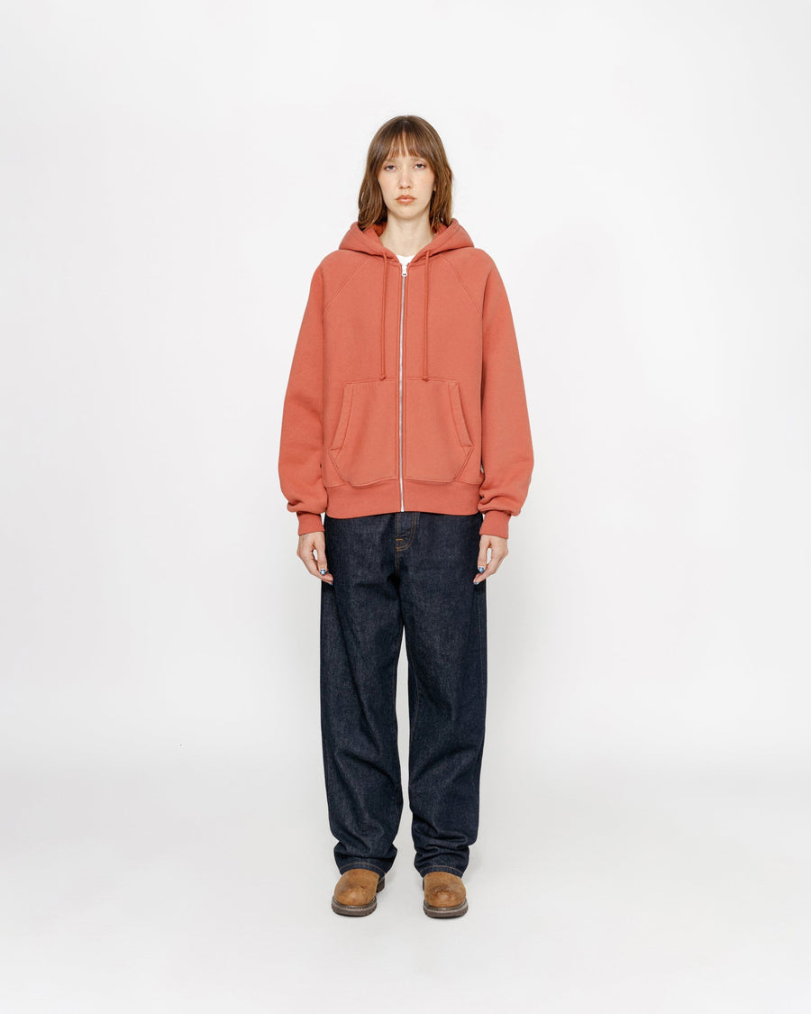 FLEECE RAGLAN ZIP HOODIE