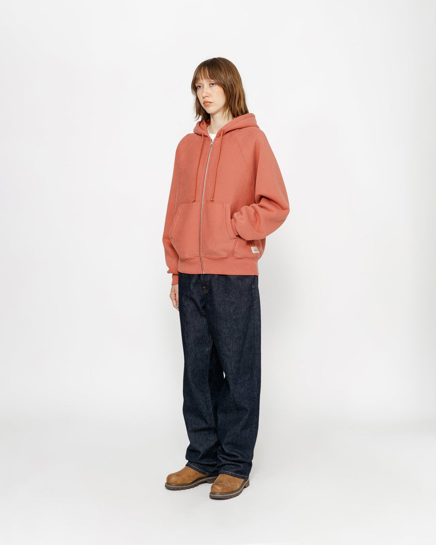FLEECE RAGLAN ZIP HOODIE