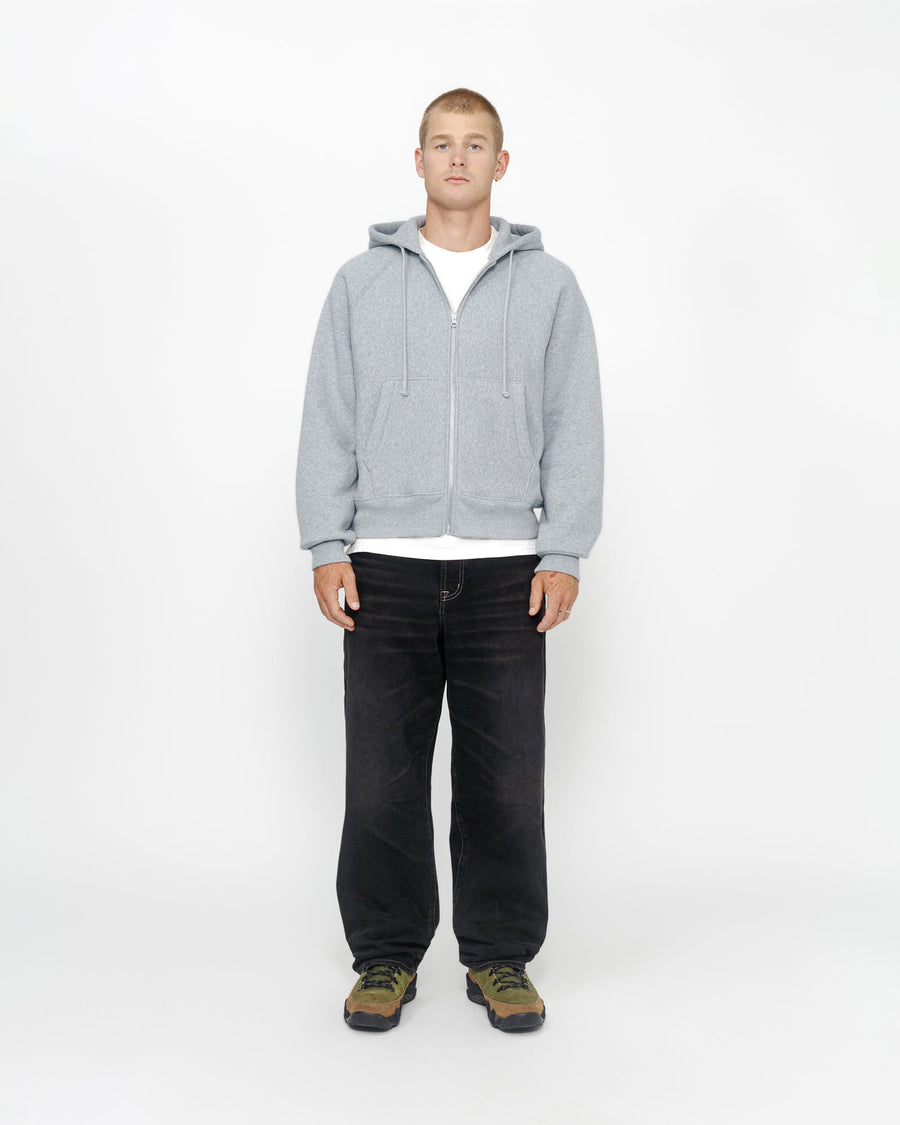 FLEECE RAGLAN ZIP HOODIE