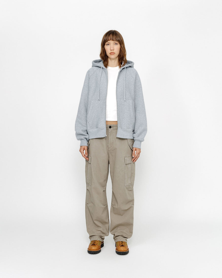 FLEECE RAGLAN ZIP HOODIE