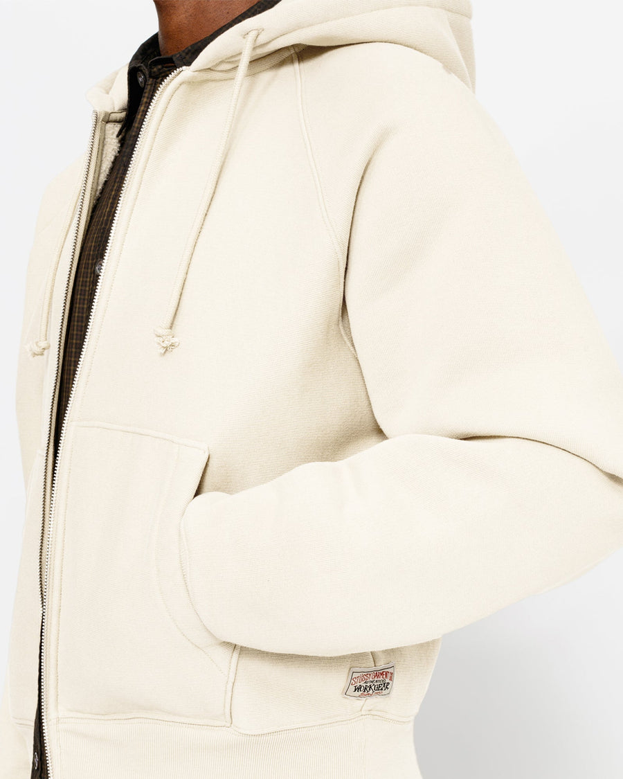 FLEECE RAGLAN ZIP HOODIE