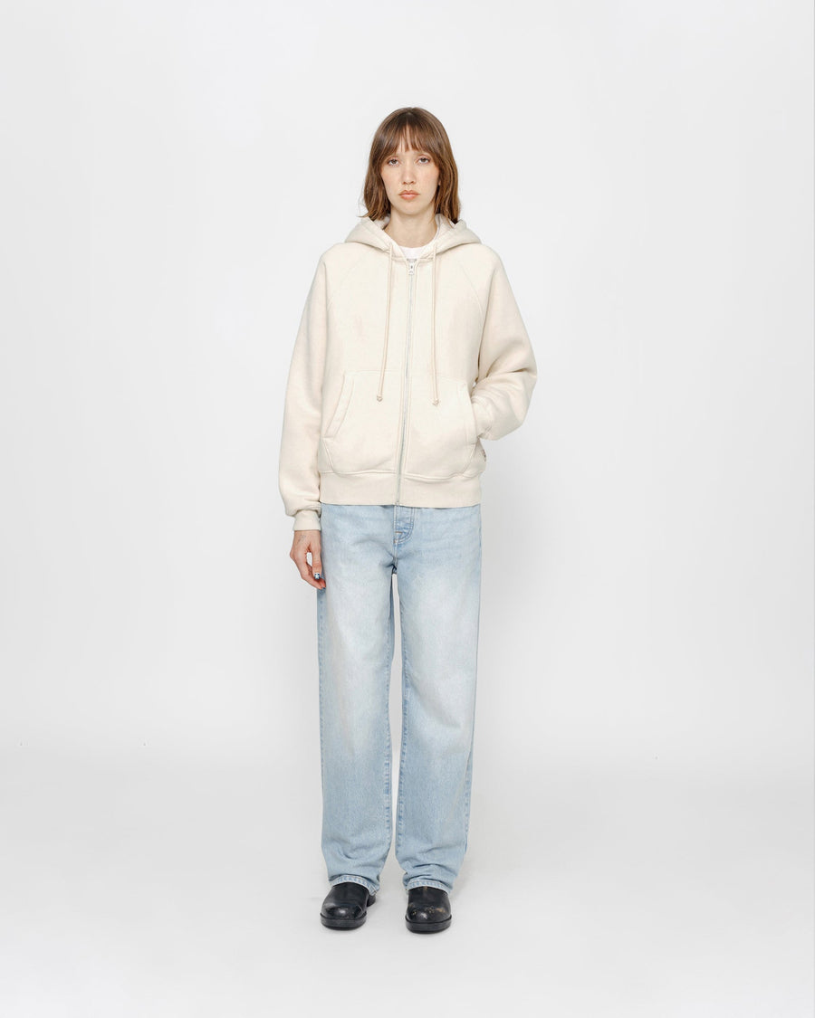 FLEECE RAGLAN ZIP HOODIE