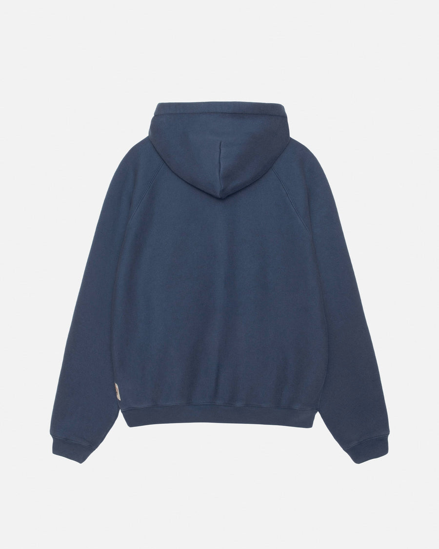 FLEECE RAGLAN ZIP HOODIE
