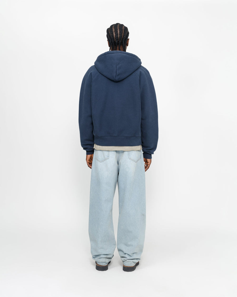 FLEECE RAGLAN ZIP HOODIE
