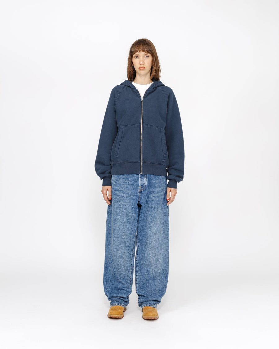 FLEECE RAGLAN ZIP HOODIE