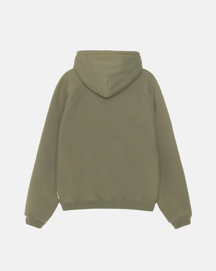FLEECE RAGLAN ZIP HOODIE