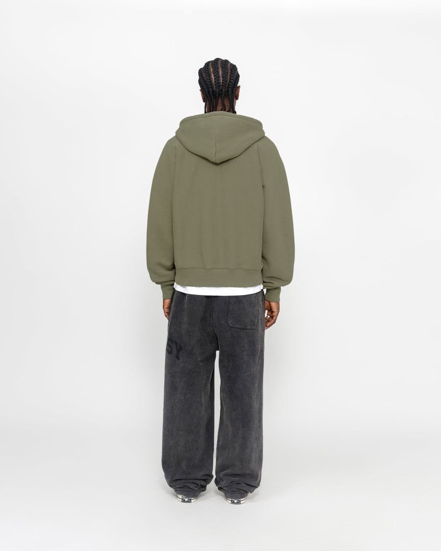 FLEECE RAGLAN ZIP HOODIE