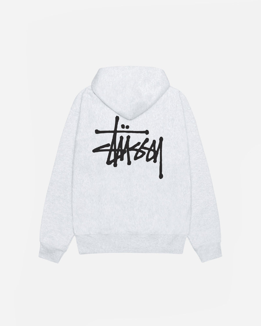 BASIC STÜSSY ZIP HOODIE