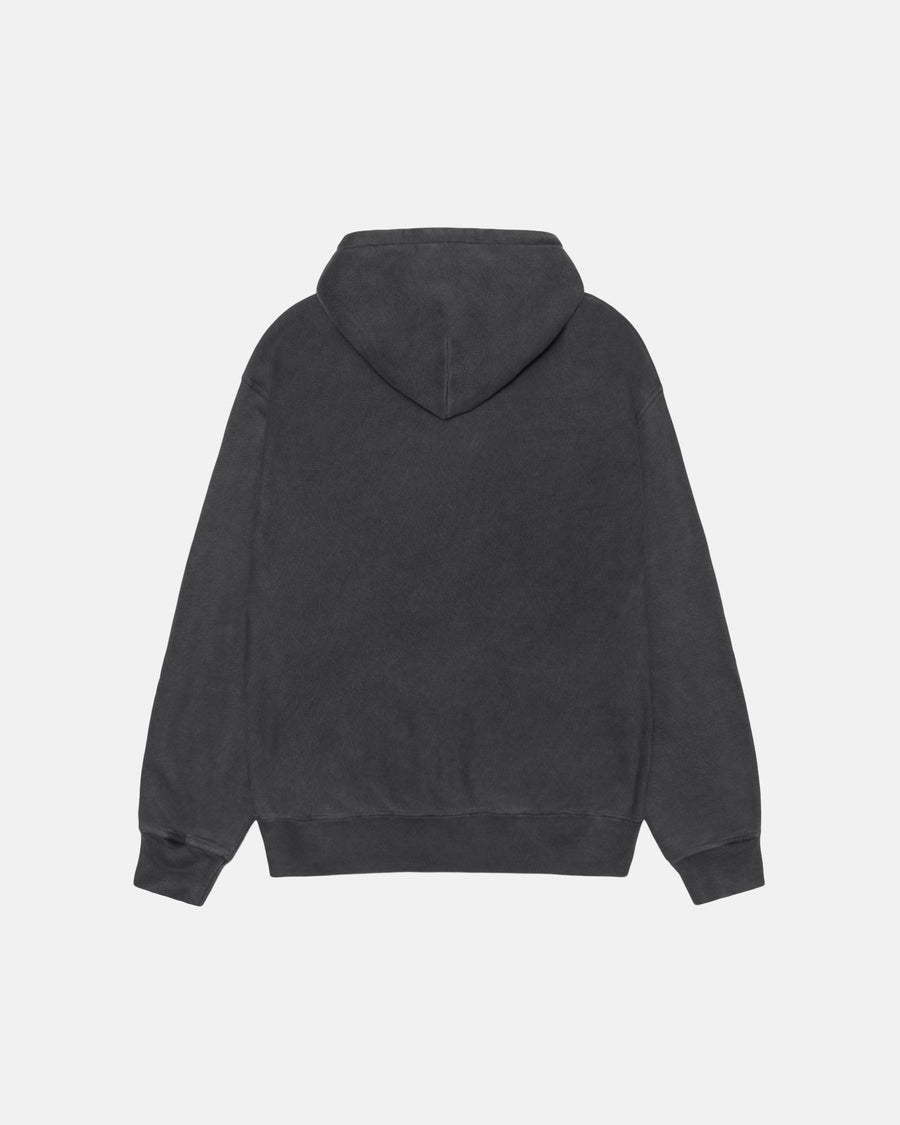SMOOTH STOCK ZIP HOODIE PIGMENT DYED