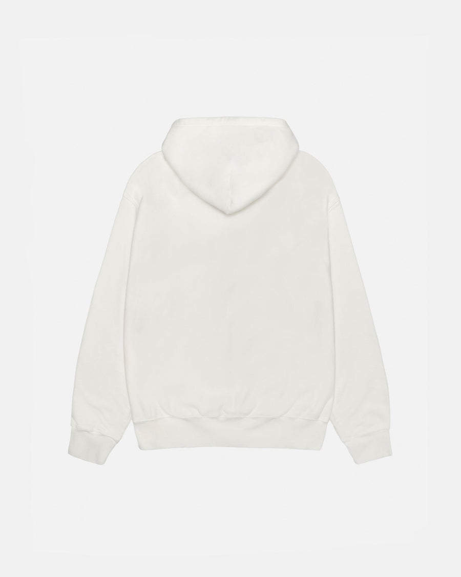 SMOOTH STOCK ZIP HOODIE PIGMENT DYED