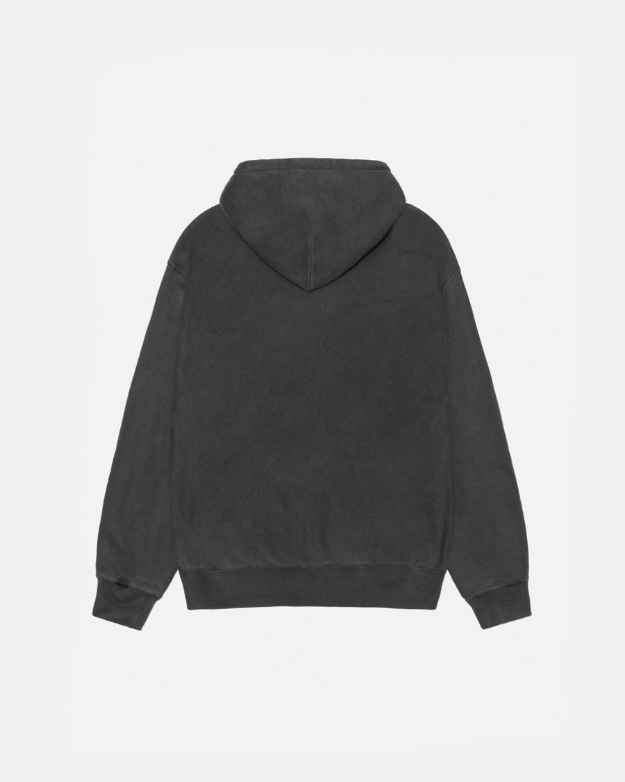 RASTA LION ZIP HOODIE PIGMENT DYED